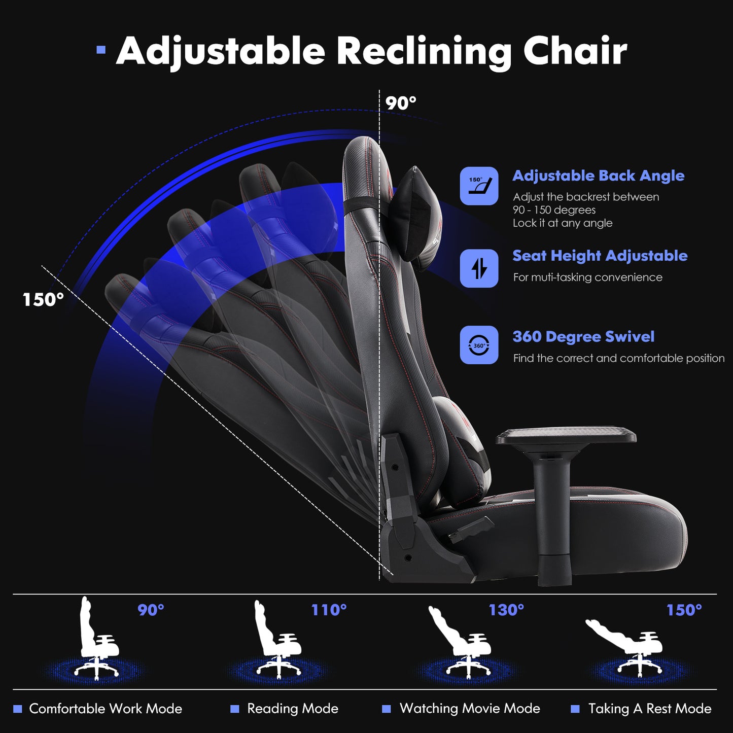 Ergonomic Computer Gaming Chair