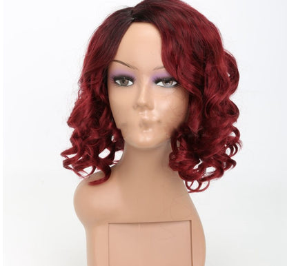 European beauty wig headgear