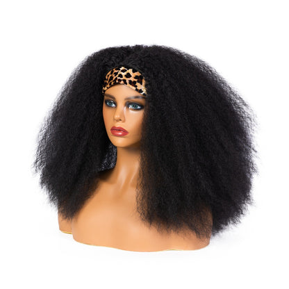 European Beauty Fluffy Explosive Head Chemical Fiber Wig