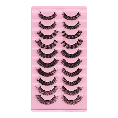 False Eyelashes, DD Curve, Thick, Eyelash, Ten Pairs