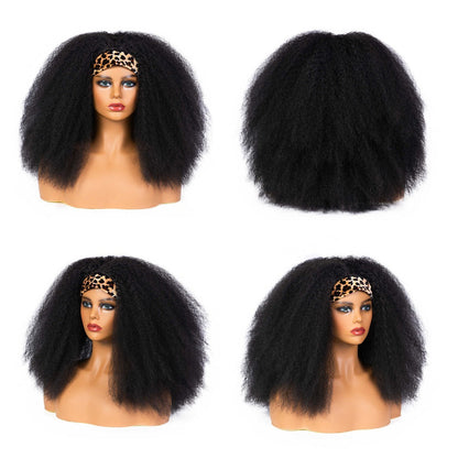 European Beauty Fluffy Explosive Head Chemical Fiber Wig